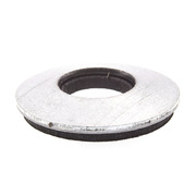 Prime-Line Sealing Washer, Fits Bolt Size 5/16 in EPDM/Steel, Galvanized Finish, 25 PK 9084433